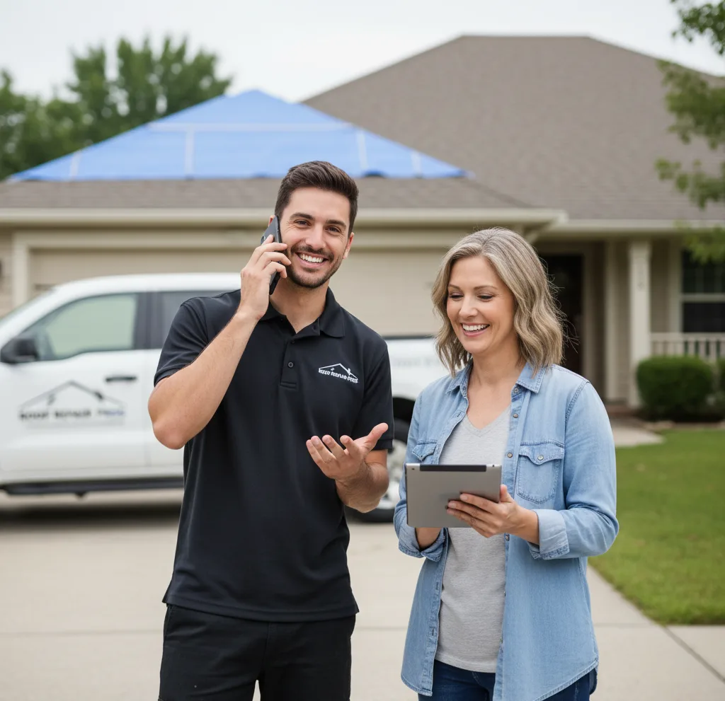 Modern Solutions Roof Repair customer support in McMinnville
